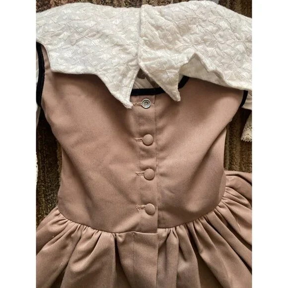 Vintage 1950s? Doll Nightgown + Dress Set of 2